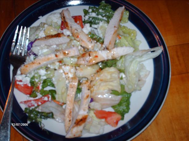 Grilled Greek Chicken Salad. Photo by MelinOhio