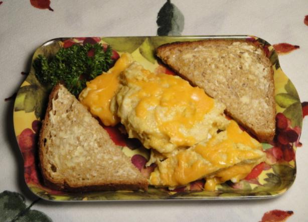 Ruhrei.... Mennonite Scrambled Eggs. Photo by Debbwl