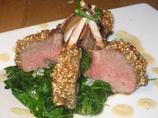 Asian Racks of Lamb With Sesame Sauce