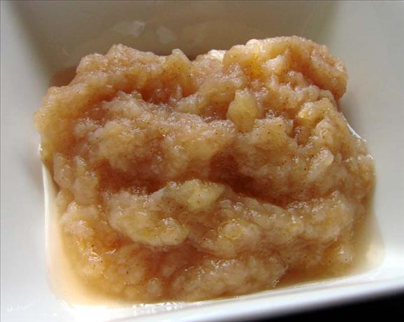 Perfect Easy Microwave Applesauce. Photo by Boomette