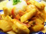 Fish in Creamy Coconut Sauce