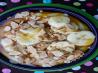 Creamy Cream of Wheat Cereal With Maple Syrup and Bananas