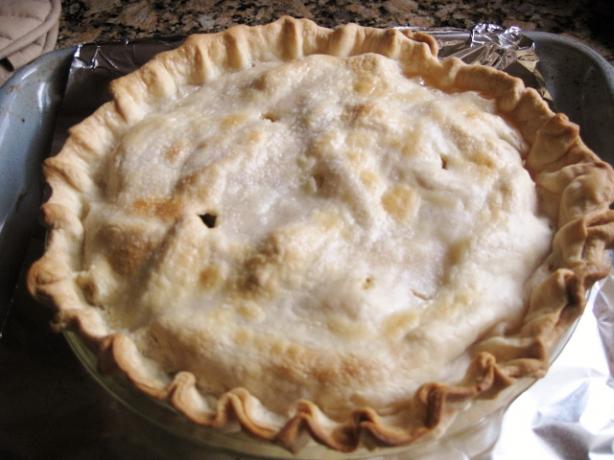 Scottish Apple Orange Marmalade Pie. Photo by Chef Petunia