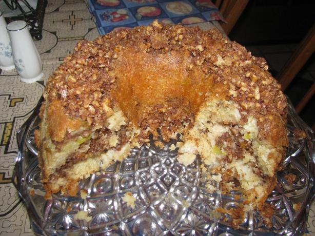 Apple Sour Cream Cinnamon Walnut Bundt Cake. Photo by teresamcconnell