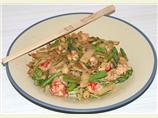 Lobster and Asparagus With Lemon Butter Sauce