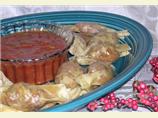 Ww 5 Points - Mexican Beef and Cheese Wontons With Salsa. Photo by Kaarin