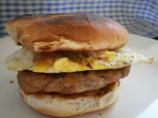 Sausage Patty on a Bun. Photo by NoraMarie
