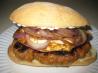 Sausage Patty on a Bun. Recipe by Lori Mama