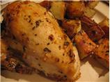 My Famous Rosemary Garlic Chicken and Potatoes