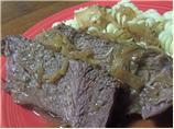 Easy 4 Ingredient Crock Pot Roast