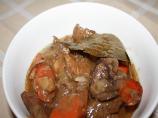 Crock Pot Venison Stew With Bacon and Mushrooms