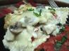 Cheese Ravioli Lasagna Alfredo