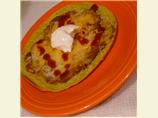 Quickie Mexican Pizza for One. Photo by newspapergal