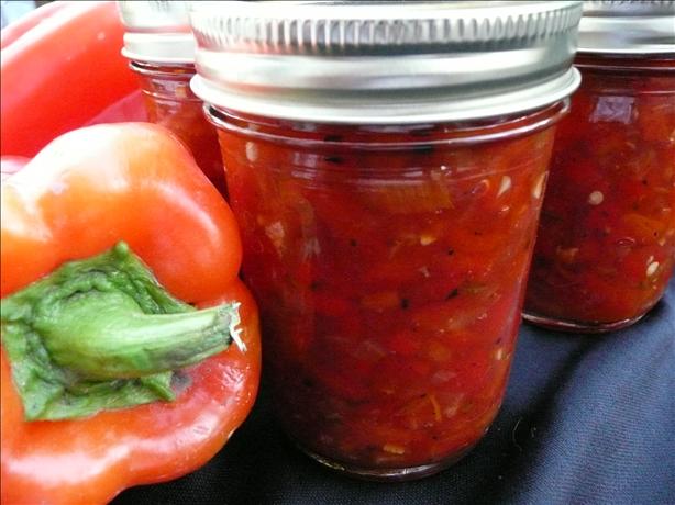 Red Capsicum Marmalade. Photo by cookiedog