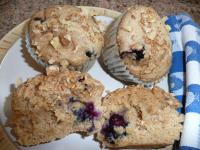 Blueberry-Peach Muffins