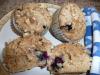 Blueberry-Peach Muffins. Recipe by Sharon123