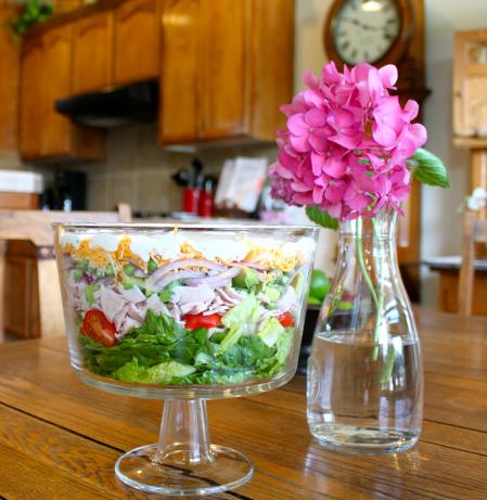 Layered Cobb Salad. Photo by marci h