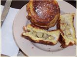 Banana-Stuffed French Toast Sunday Morning Yummy!
