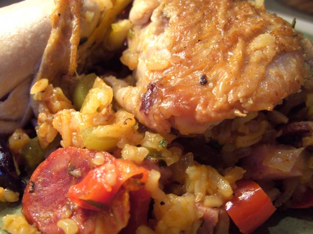 Basque Chicken Casserole. Photo by JustJanS