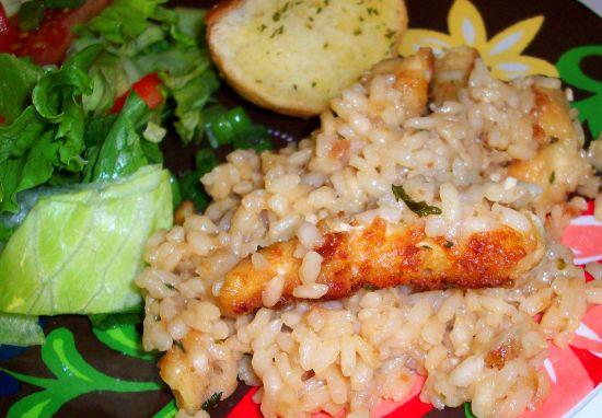Chicken Scampi Risotto. Photo by diner524