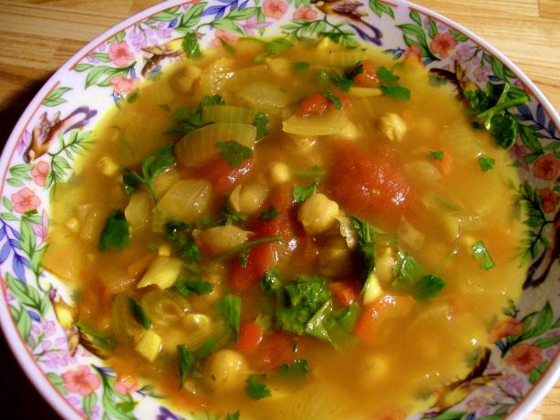 Hasa Al Hummus -- Moroccan Chickpea Soup. Photo by luvcook'n
