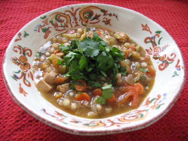 Chicken and Couscous Soup. Photo by MsPia