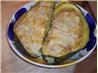 Zucchini Stuffed With Corn, Chilies and Cheese (Meatless). Recipe by Cookin-jo