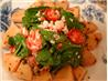 Tabbouleh With Marinated Artichokes and Baby Spinach