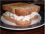 Crab Salad Sandwich (Brown Bag Recipe)