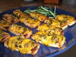 Olive & Cheddar Canapes