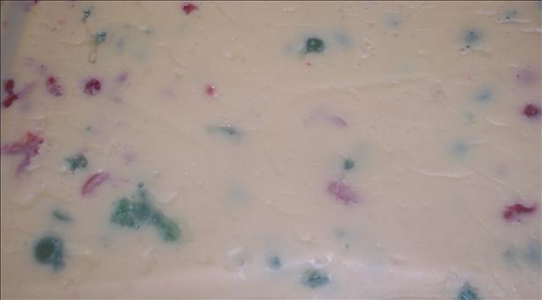 White Christmas Jewel Fudge. Photo by looneytunesfan