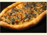 Spinach and Cheese Turkish Pides