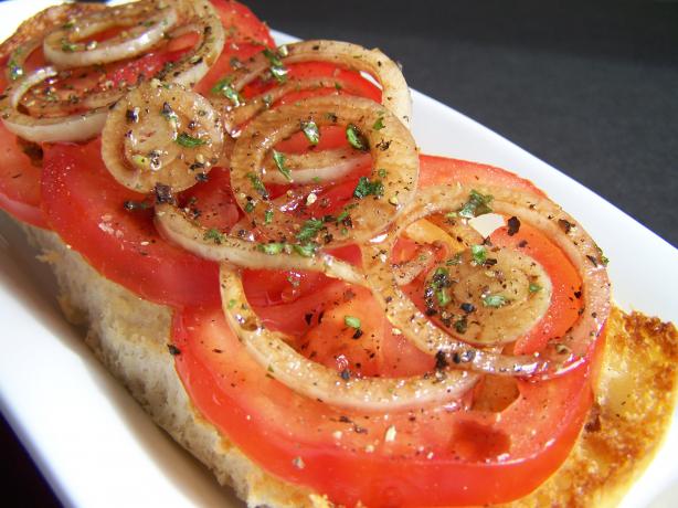 German Tomato Salad. Photo by Diana #2