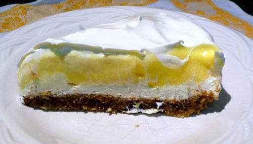 Light & Creamy Layered Lemon Cheesecake. Photo by Mikekey