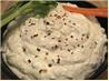 Blue Cheese and Roasted Garlic Dip/Spread. Recipe by Kittencalskitchen
