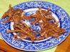 Chocolate Rice Noodle Haystacks