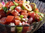 Greek Garden Salad for 2