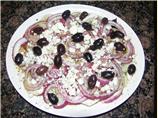 Tomato Salad With Cucumber and Feta