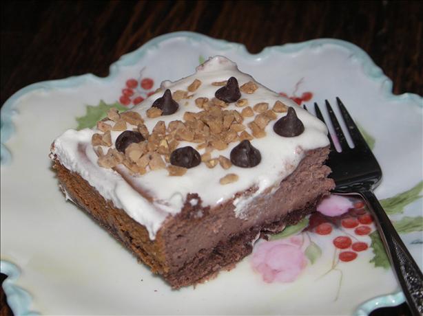 Easy Double Chocolate Cheese Cake. Photo by Juenessa