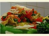Pasta With Crayfish and Fresh Herbs. Photo by IngridNL