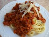 Spaghetti With Bolognese Sauce (Martha Stewart)