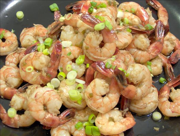 Tasmanian Shrimp With Red Chilies. Photo by Mama's Kitchen (Hope)