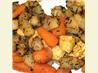 Caramelized Turnips , Carrots and Parsnips