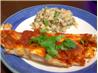 Easy Cheesy Enchiladas. Recipe by Deb's Recipes