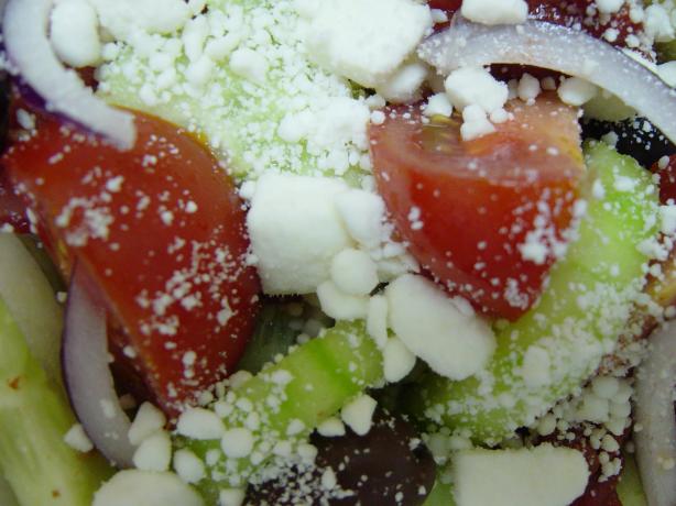 Greek Salata. Photo by Michelle Berteig