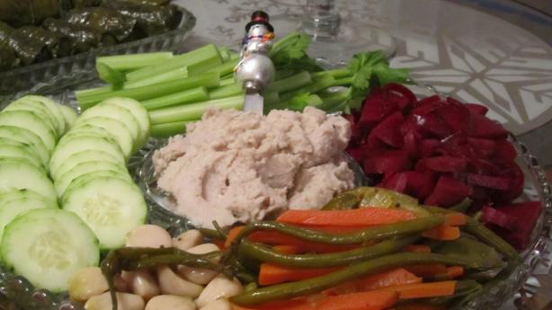 Skordalia (Greek Potato & Garlic Dip). Photo by Rita~