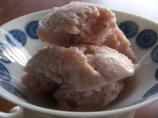 Strawberry-Buttermilk Frozen Dessert