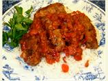 Soutzoukakia (Greek Meatballs in Tomato Sauce)