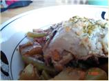 Greek Chicken Casserole. Photo by LuckyMomof3