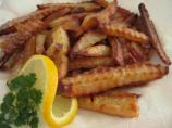 Oven Baked Patates Tiganites (French Fries) 3 Variations Fried /